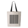 Empowerment Canvas Tote Bag: Bold design celebrating women's strength and resilience.